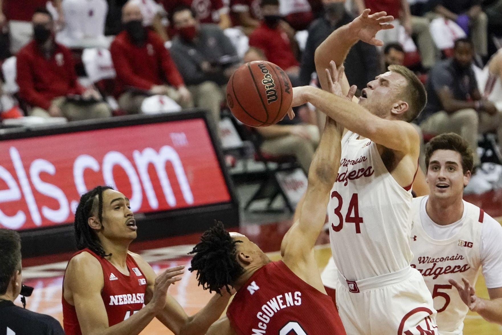 Nebraska vs. Wisconsin, 12.22